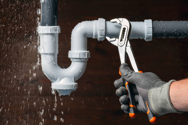 Professional Plumbing technician working in Hampton, VA